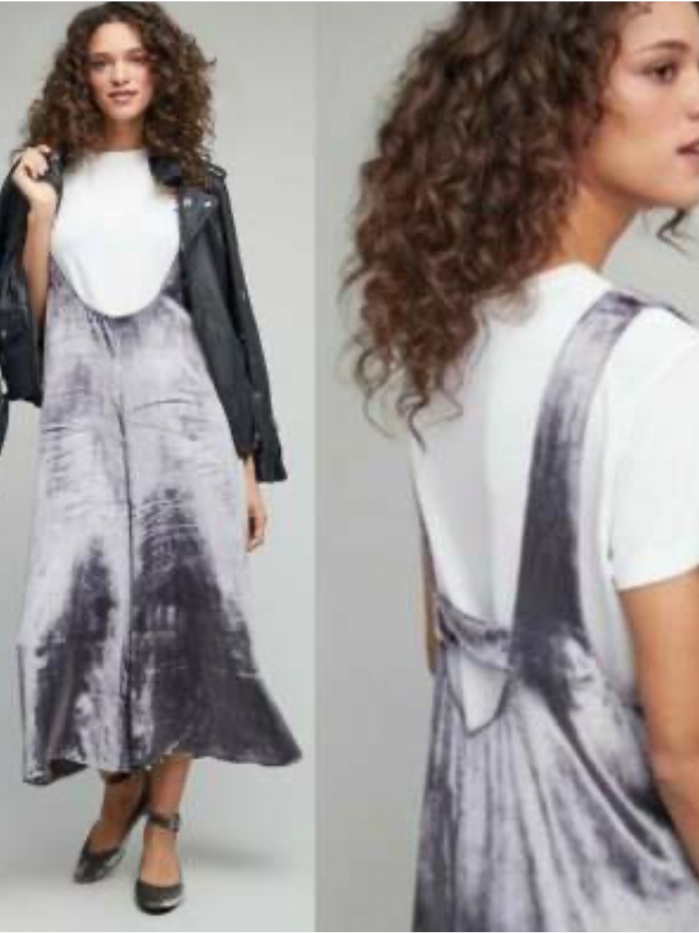 MAEVE CRUSHED VELVET WIDE LEG JUMPSUIT
